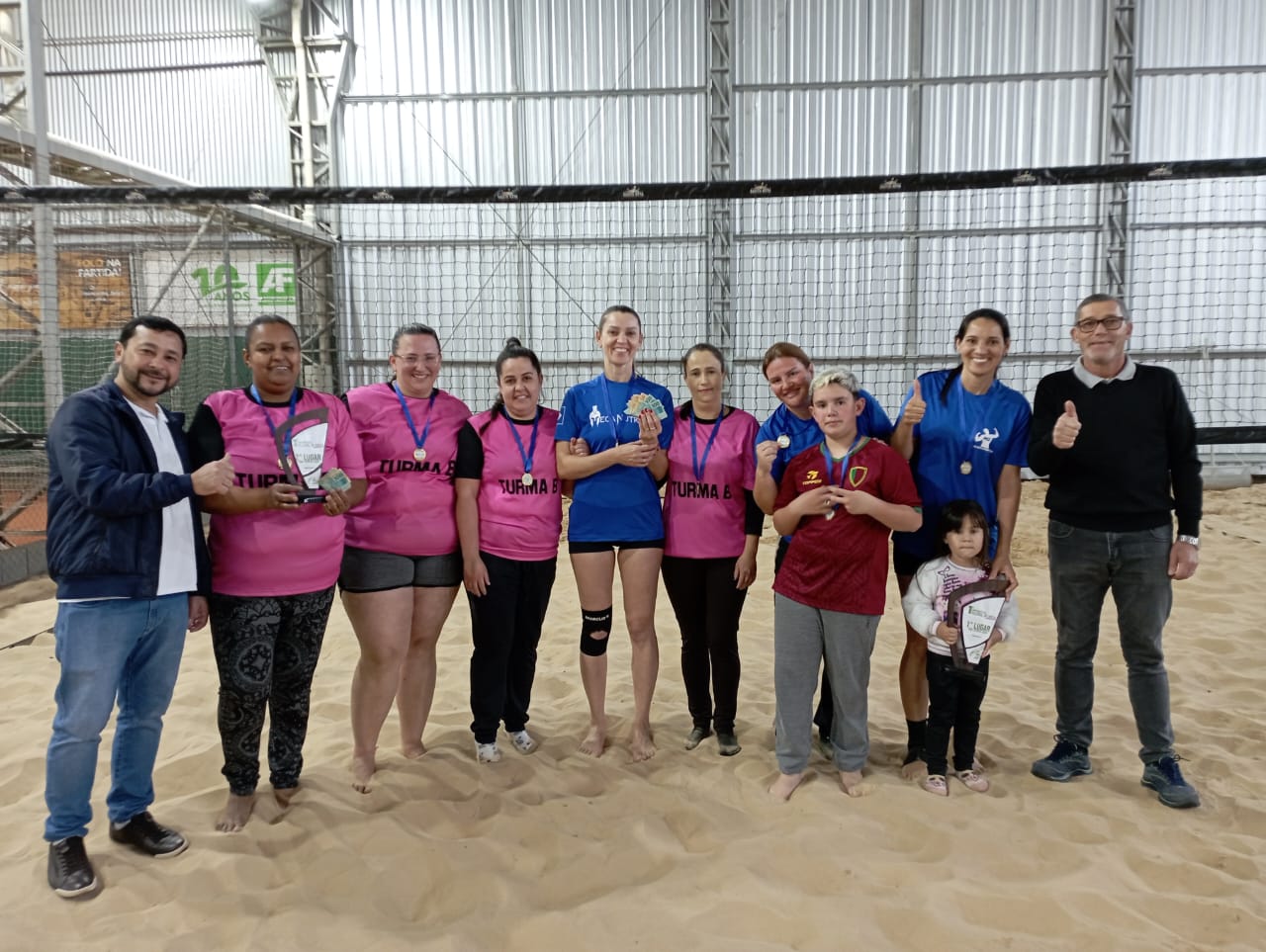 FINAL DO CAMPEONATO INTERNO DE VÔLEI DE AREIA FEMININO